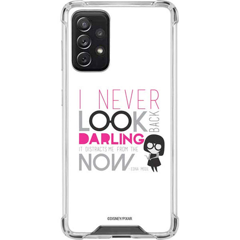 Disney The Incredibles Edna Mode Art Galaxy A72 5G Clear Case